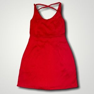 Sexy Mini Dress - Red